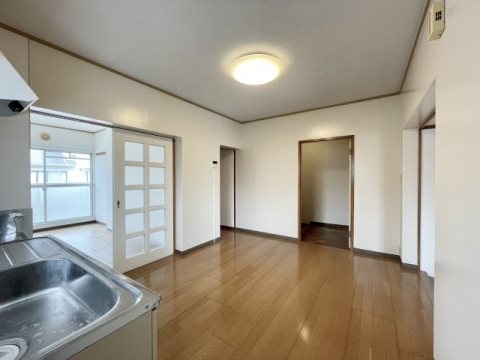 片橋ハイツ リビング