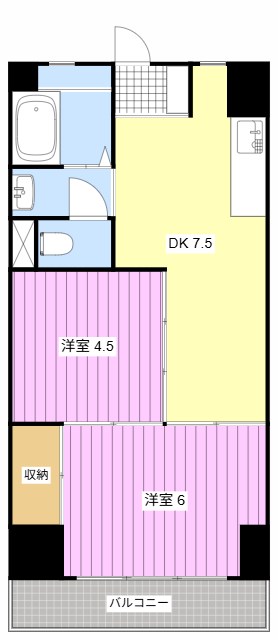 ビレッタ第2浜松 間取り図