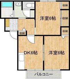 ア・レ・シュロス A 間取り