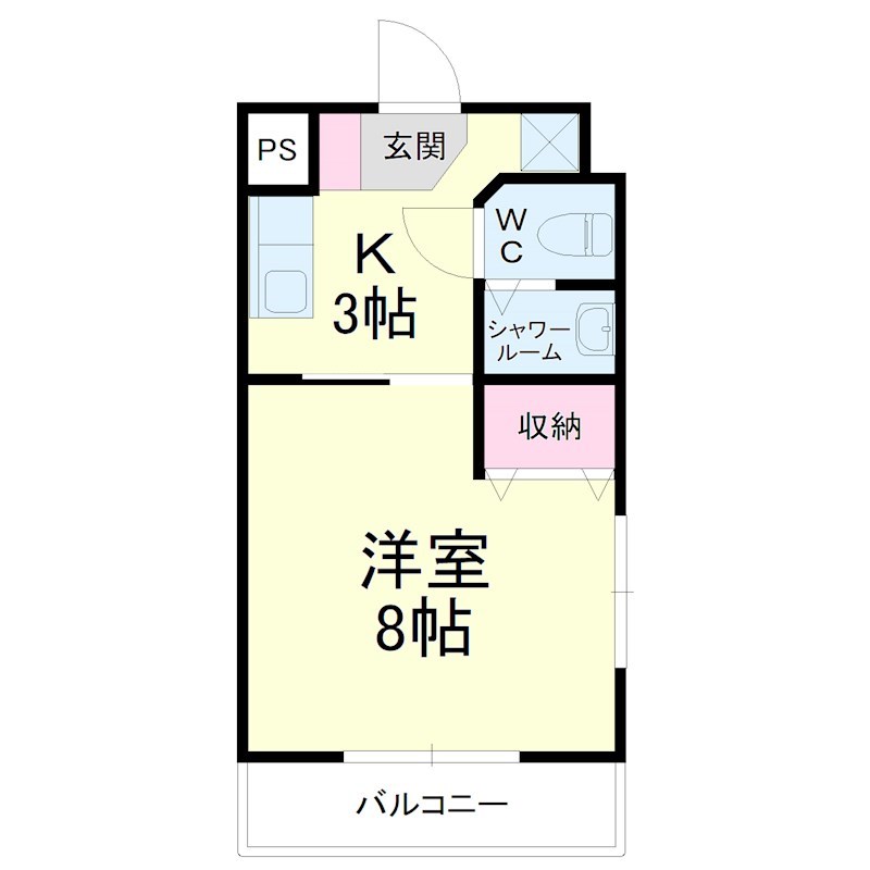 サームスJr 間取り図