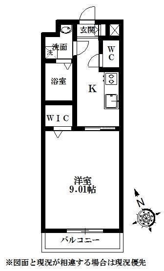 グランストーク八幡 間取り図