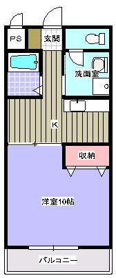 フォルトーナ  間取り図