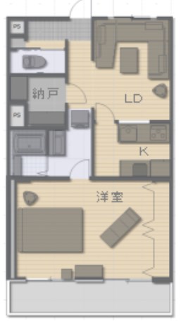 イルフィオーレ 間取り図