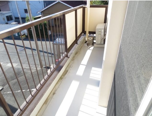 永田マンション ベランダ