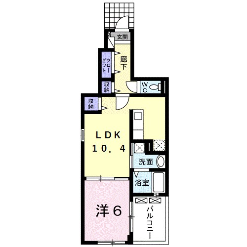 リバティ　エイト 間取り図