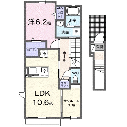 パルフェ 間取り図