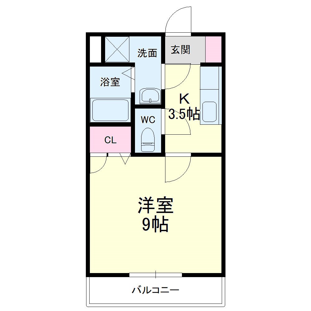 サリエンテ代官山Ⅱ 間取り図