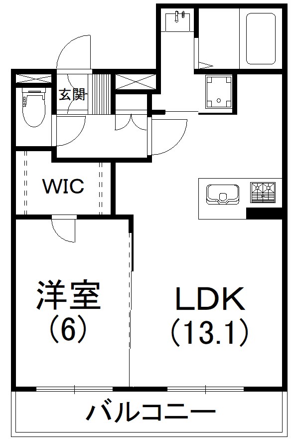 レナトゥス松城 間取り図