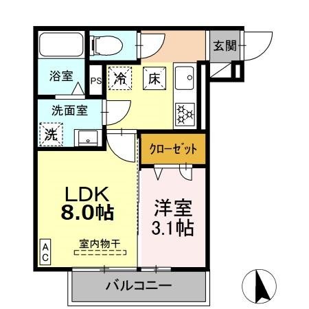 ナナラ 間取り図