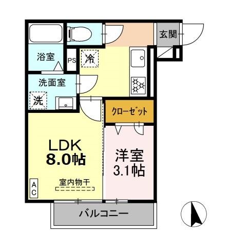 ナナラ 間取り図