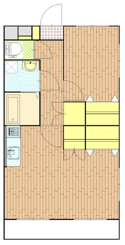 桜ヶ丘マンション 間取り図