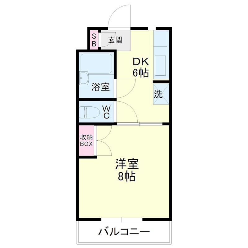 アネックス高丘Ⅲ 間取り図