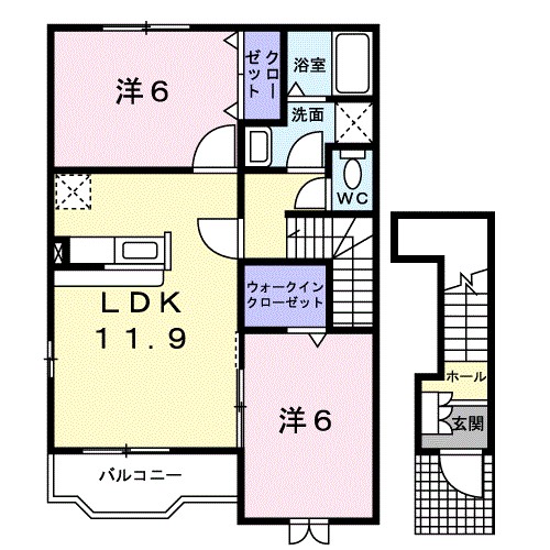 ブライトノーバ 間取り図