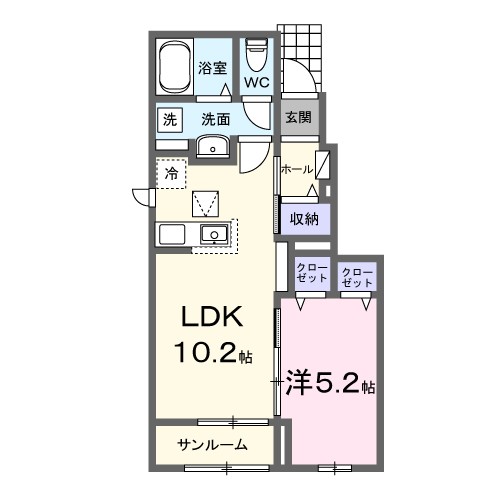 エスジーパレス 間取り図