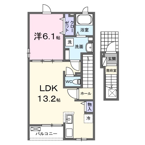 エスジーパレス 間取り図