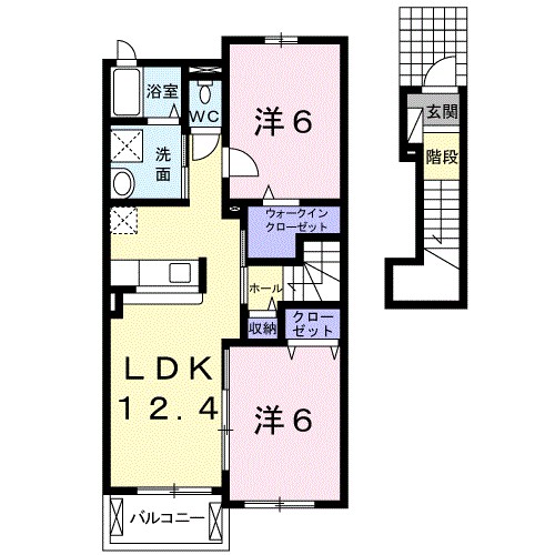 エストレージャ 間取り図