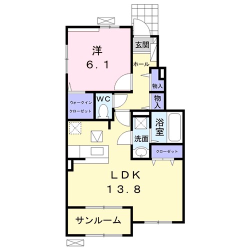 ＲＫハイムＡ 間取り図