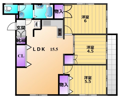 Na-Sa曳馬 間取り図