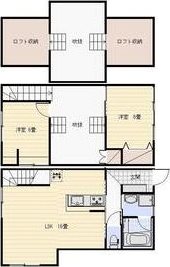 Chill Chill TrainⅡ 間取り図