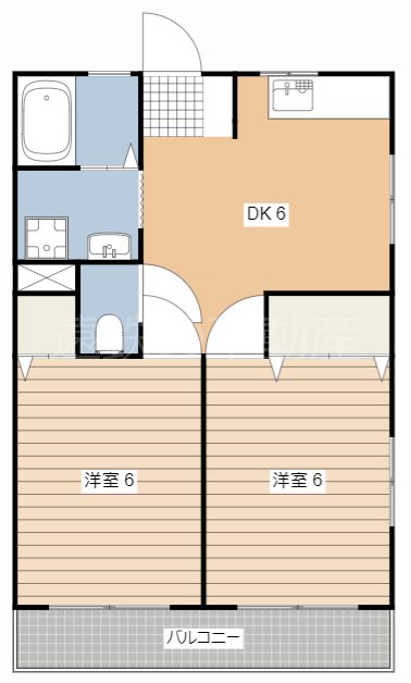 イマージュⅡ 間取り図