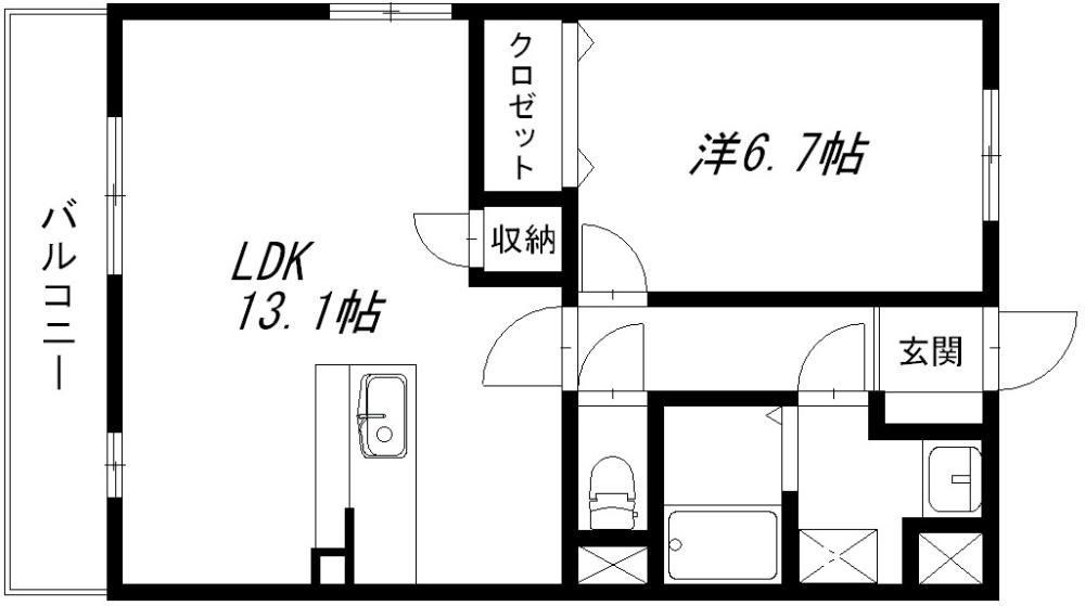 サンモール 間取り図