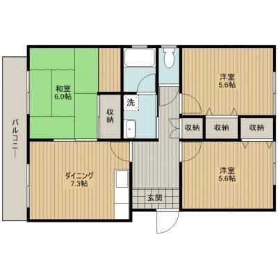 ツインプラザＡ 間取り図
