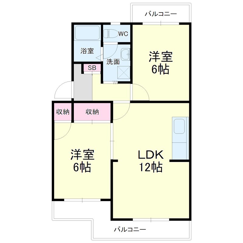 マンションロイヤルアイリス 間取り図