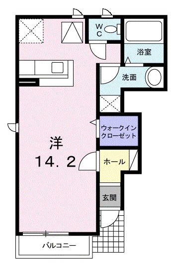ファレノプシス　Ｂ 間取り図
