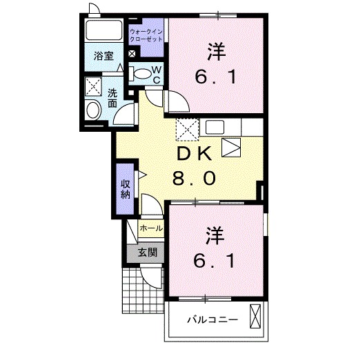 ＬＯＶＥＬＹ 間取り図
