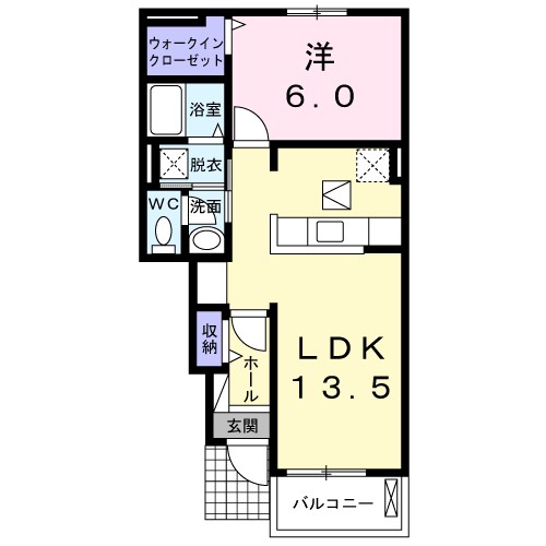 アルバ　プリート 間取り図