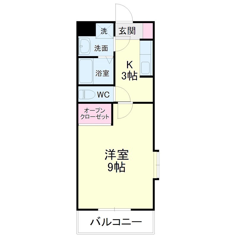 プロスパー初生 間取り図