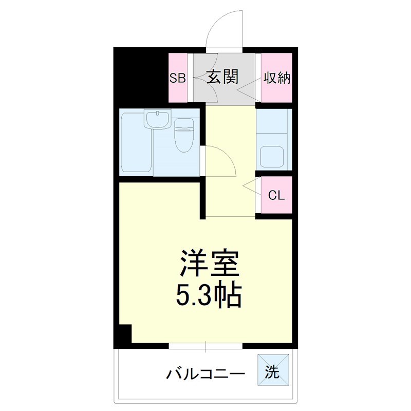 メイクスⅠ　八幡 間取り図