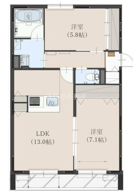 Ｌａｃｉｎｅ(ラシーネ) 間取り図