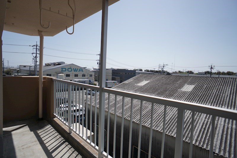 マンション歩 ベランダ