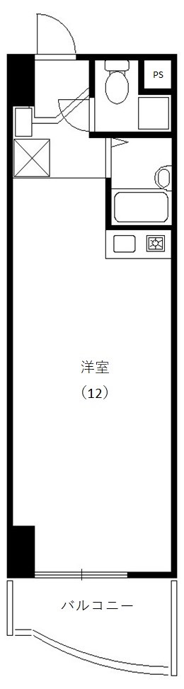 ヒューゲル城北 間取り図
