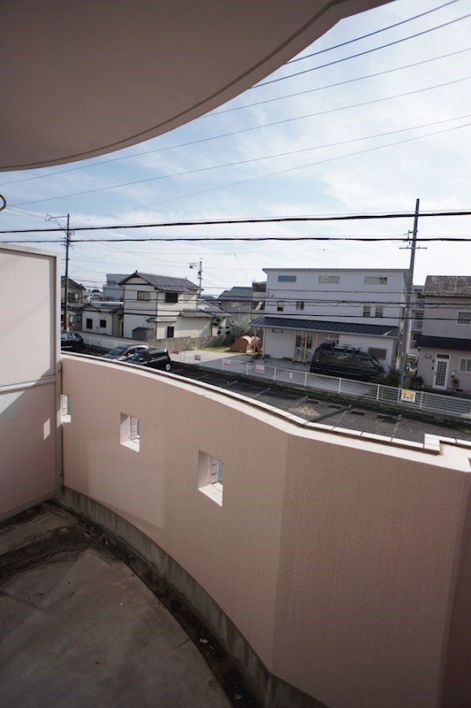 ヒューゲル城北 ベランダ