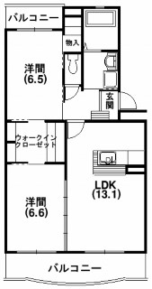 メテオール 間取り図