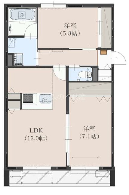 Ｌａｃｉｎｅ(ラシーネ) 間取り図