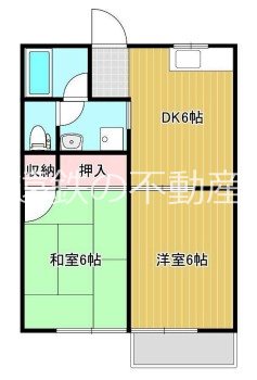 コーポ幸 間取り図