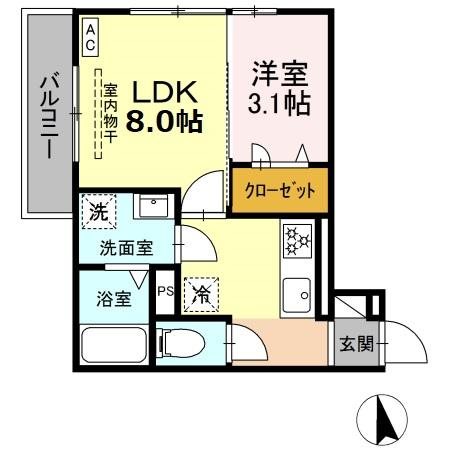 ナナラ 間取り図