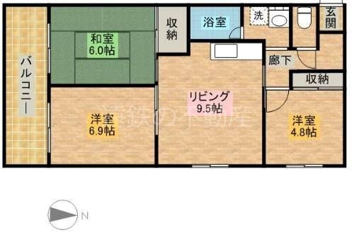 リアライズ山下町 間取り図