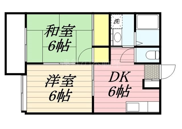 セントラルハイツⅢ 間取り図