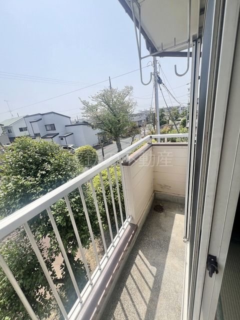 セントラルハイツⅢ ベランダ