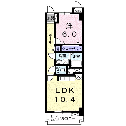 グランパレス浜松 間取り図