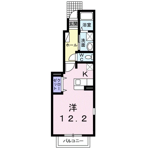 ヴローテＢ 間取り図