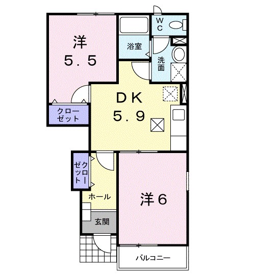 ブレービーハウス 間取り図