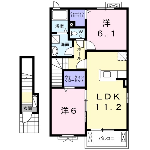 エアフォルク 間取り図