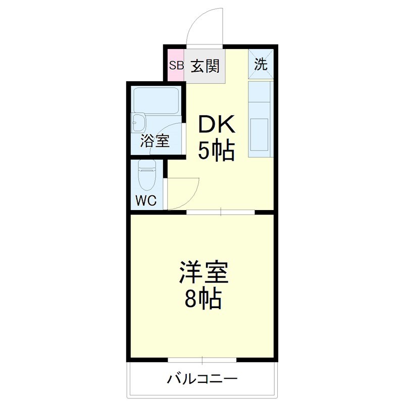 フレンドシティⅡ 間取り図