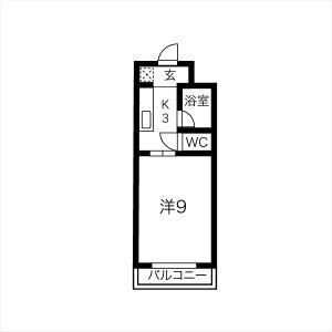 ハイツ天龍Ⅱ 間取り図