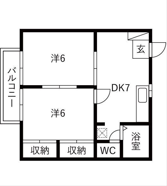 グランドヒルズ 間取り図